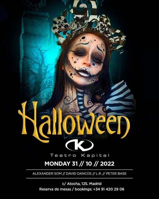 halloween teatro kapital